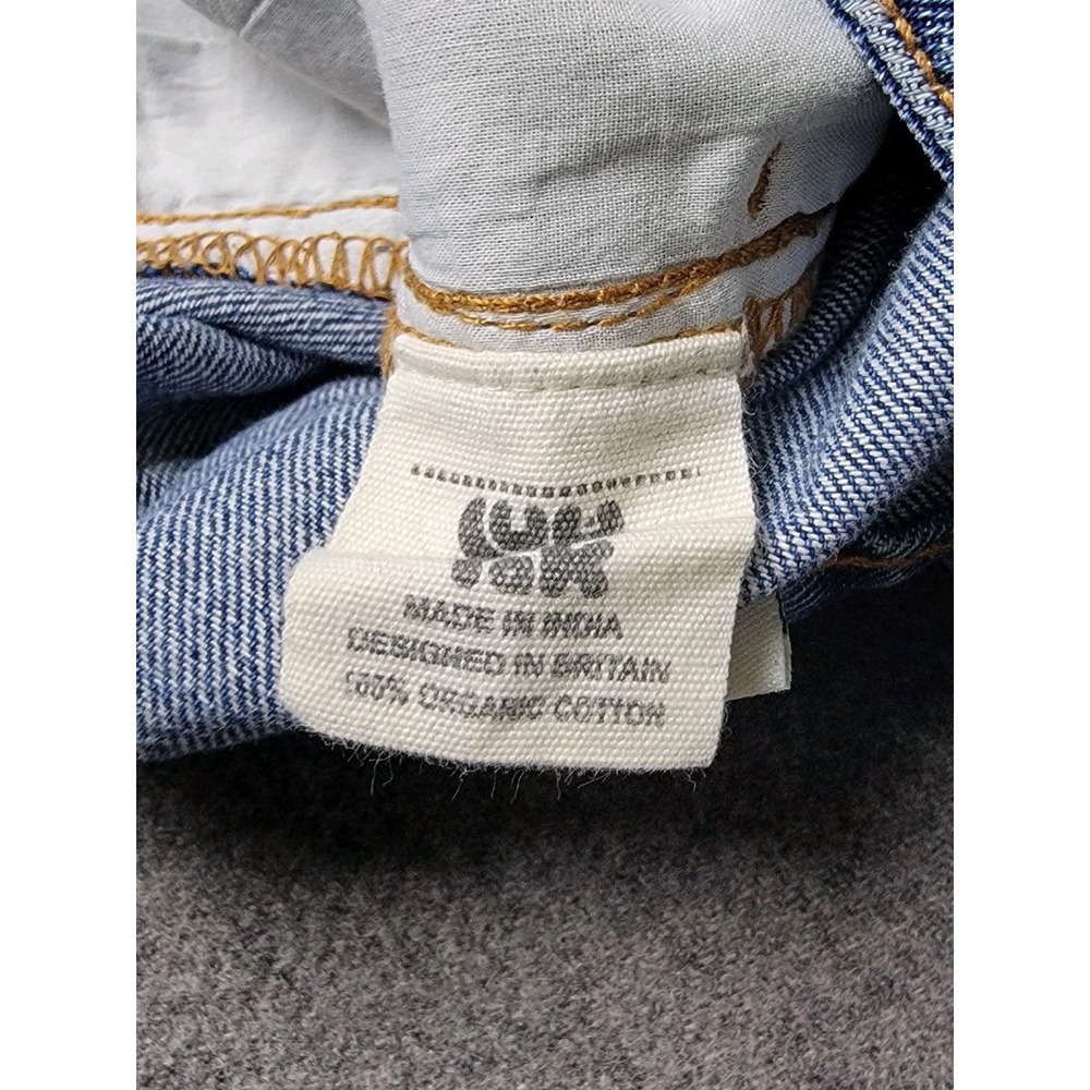 Lucy & Yak Women's Jeans High Rise Straight Leg Denim W26 L30 Blue - Picture 5 of 10
